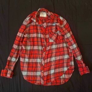 Abercrombie & Fitch Red Flannel